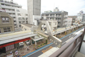 Other. The view from the balcony (which is along the shopping street)