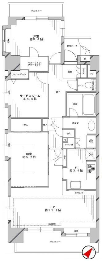 Floor plan. Because the pre-New Renovation, Regardless of the weekday night, You can guide ☆