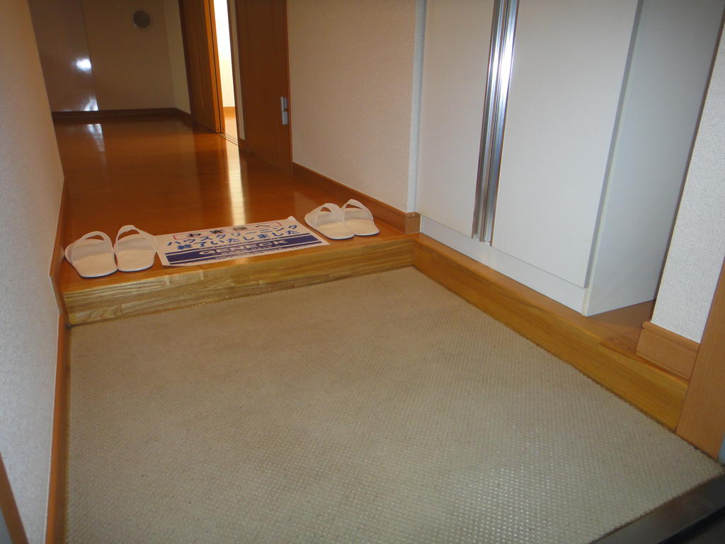 Entrance. With cupboard