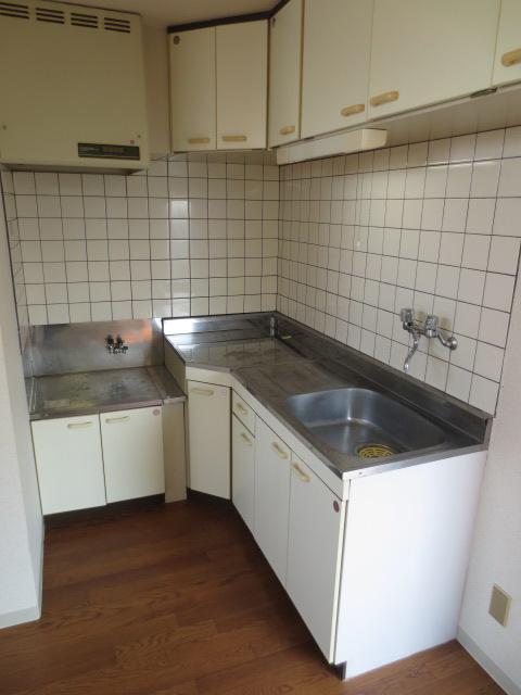 Kitchen. Easy-to-use L-shaped kitchen