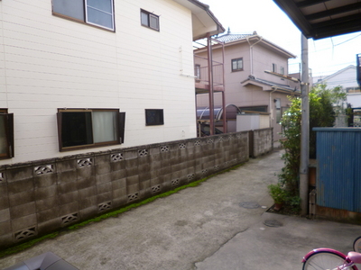 View. A view from the balcony