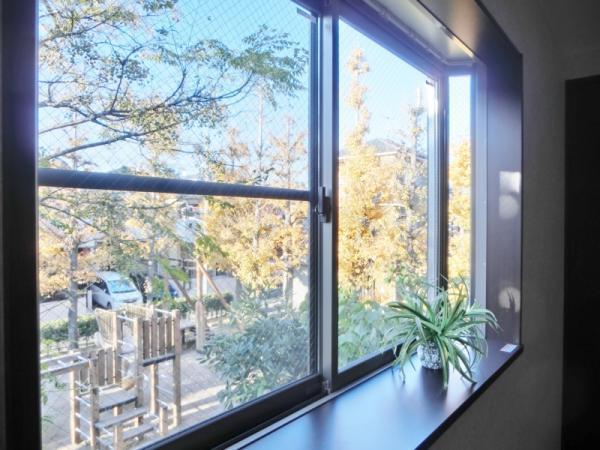 View photos from the dwelling unit. The view from the bay window