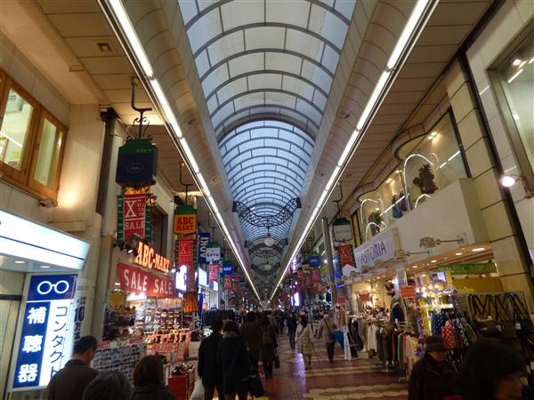 Streets around. Lumiere 1040m until the shopping street