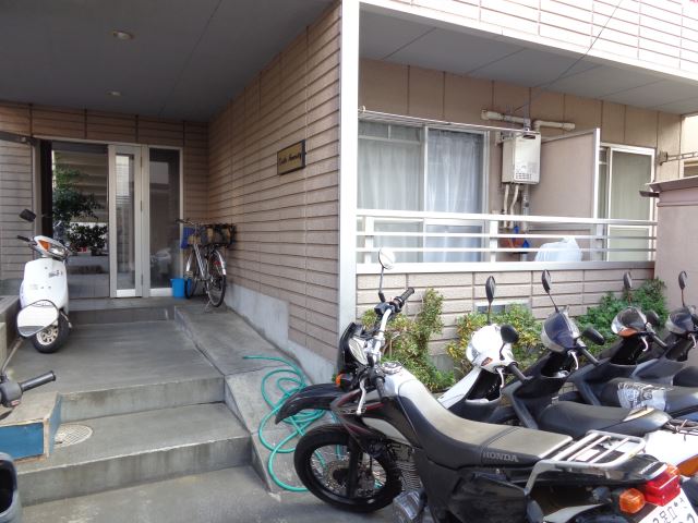 Other room space. Bike shelter