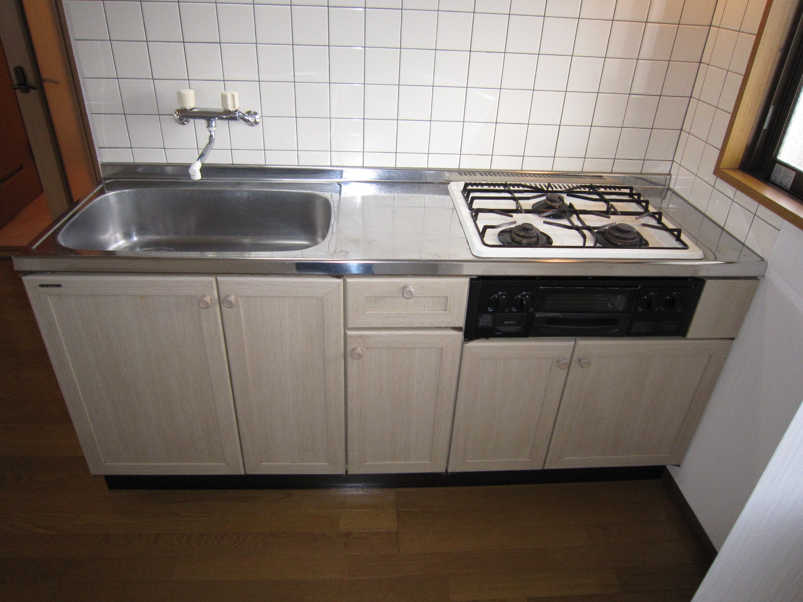 Kitchen. It will be a three-necked system Kitchen.