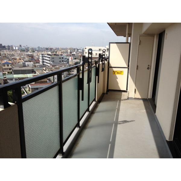 Balcony. Spacious balcony