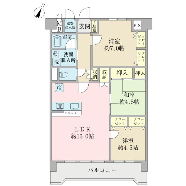 Edogawa-ku, Tokyo Nishikasai 3