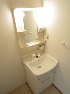 Washroom. Independent wash basin