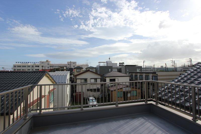 Balcony. roof balcony