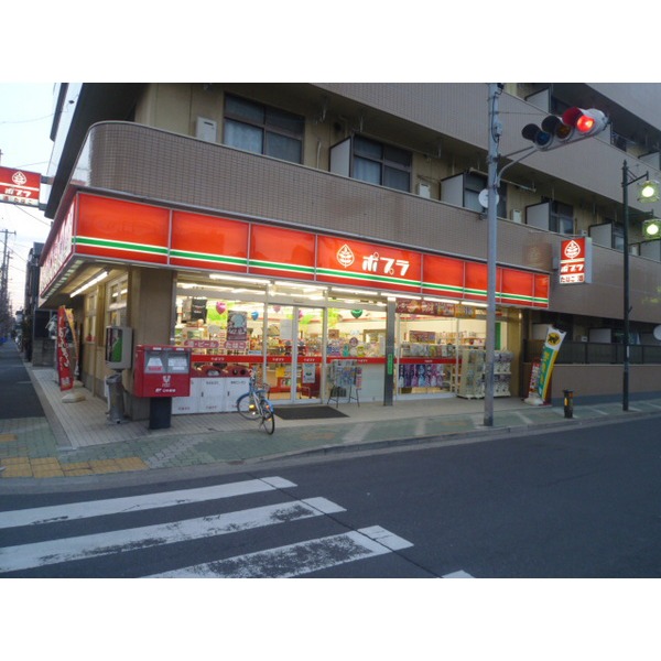 Convenience store. Poplar Nishimizue 3-chome up (convenience store) 91m