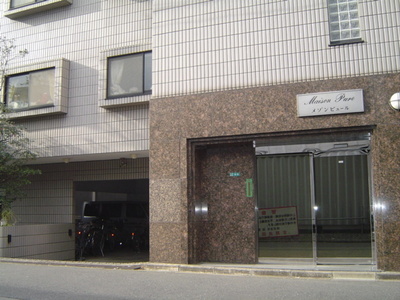 Entrance. Feeling of luxury entrance