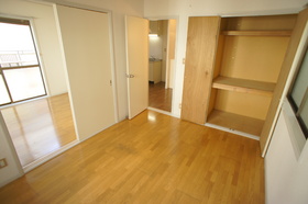 Living and room. With storage rooms