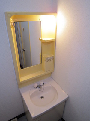 Washroom. Independent wash basin