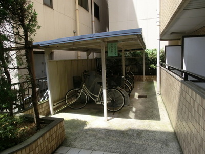 Other common areas. There are bicycle parking on site.