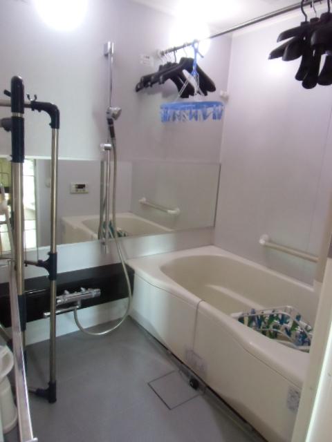 Bathroom. Indoor (12 May 2012) shooting. Also it comes with a bathroom dryer and heating function.