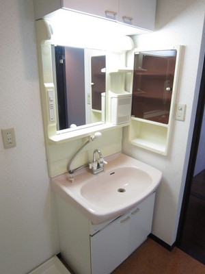 Washroom. With shampoo dresser independent washroom