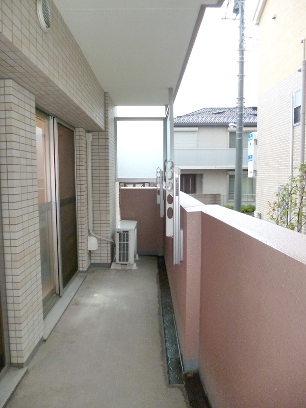 Balcony. This is the first floor balcony of photo. 