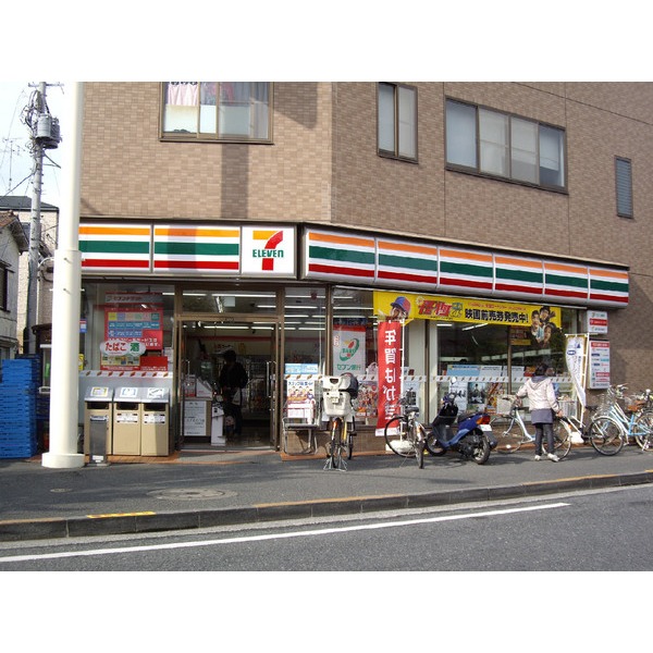 Convenience store. Seven-Eleven Edogawa Nishimizue Imai store up (convenience store) 103m