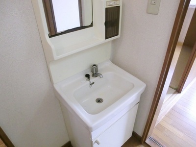 Washroom. It comes with independent wash basin.