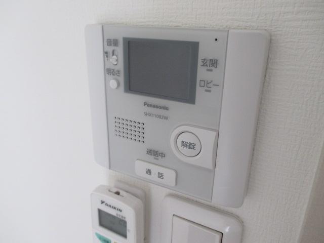 Security. TV monitor Hong