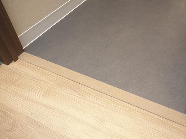 Other.  [Flat Floor] By the step of low flat floor design, Consideration to fall due small children and elderly people stumble. Also, Sliding door adopts the hanger rail of the hanging system there is no V rail to the floor, Also refreshing look.