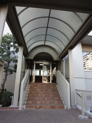 Entrance. Doorway Thank two places