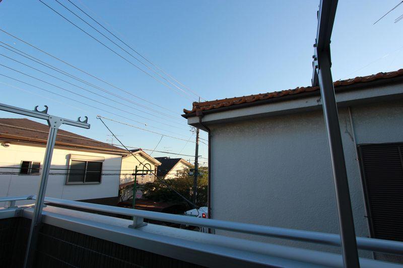 Balcony. View from the balcony