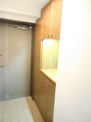 Entrance. Entrance storage