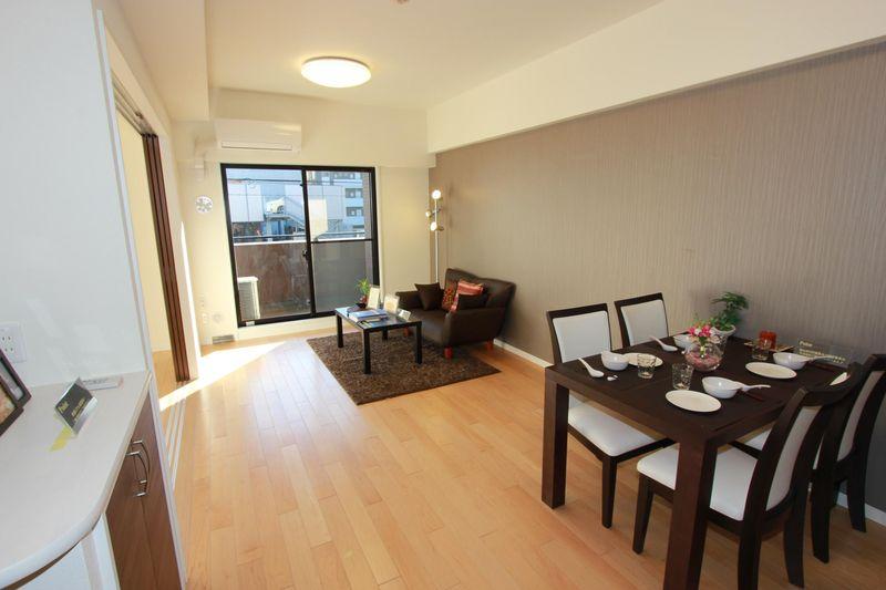 Living. Living-dining