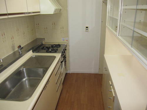 Kitchen. 3-burner stove in the kitchen