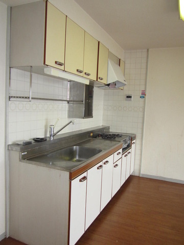 Kitchen. Gas stove / Intercom / Storage room