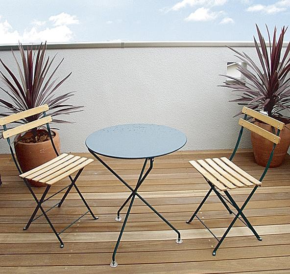 Balcony. Example of construction