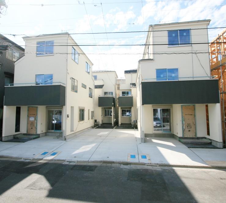 Local photos, including front road. From Building A perspective, Contact tract [North about 5m ・ West about 4.5m] Becoming! Higashikoiwa than local 1-chome second child amusement to about 163m ・ It has become a location blessed with about 584m and the surrounding environment to Cope future.