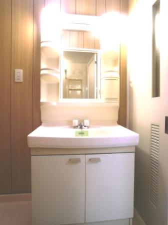 Washroom. Independent wash basin