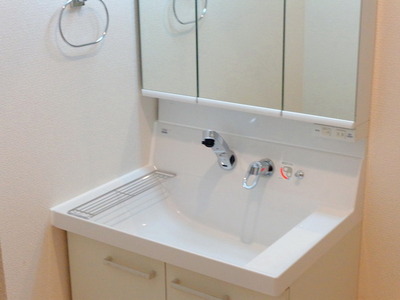 Washroom. Reference photograph