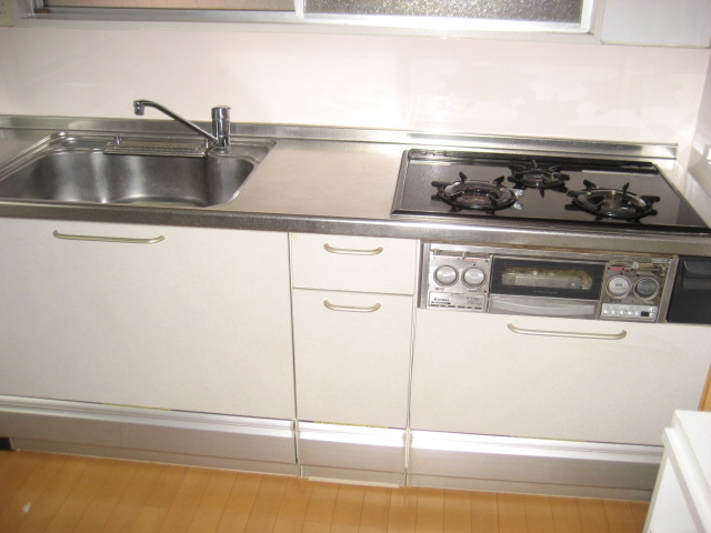 Kitchen. System Kitchen (3 burners gas stove)
