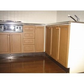 Kitchen. L-shaped kitchen