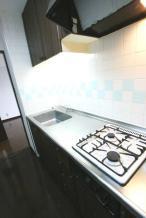 Kitchen. System kitchen 2-neck with grill