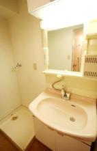 Washroom. Independent wash basin