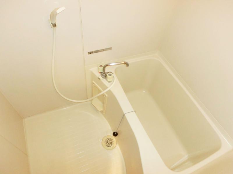 Bath. It is calm bathroom. 