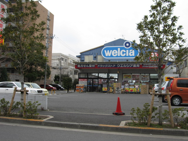 Dorakkusutoa. Uerushia Edogawa Nakakasai shop 293m until (drugstore)