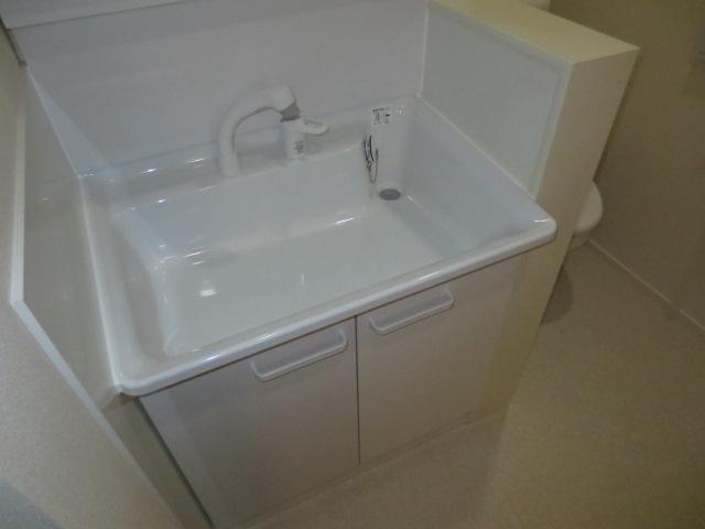 Washroom. Shampoo dresser