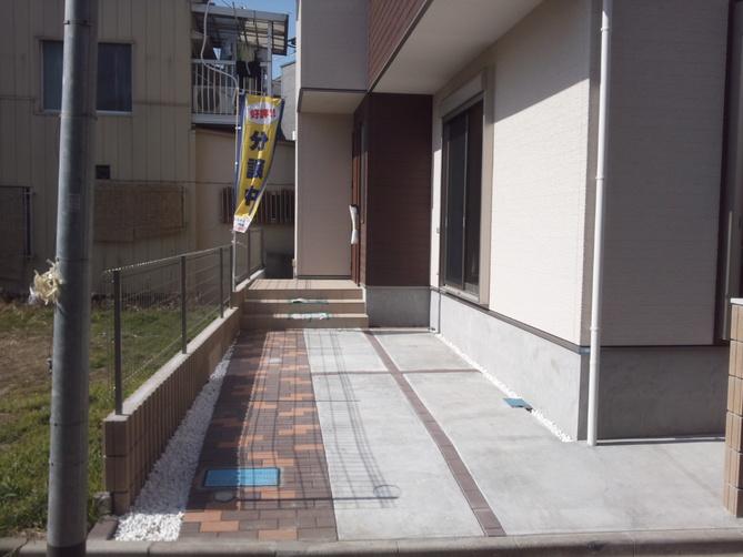 Parking lot. Car is a space