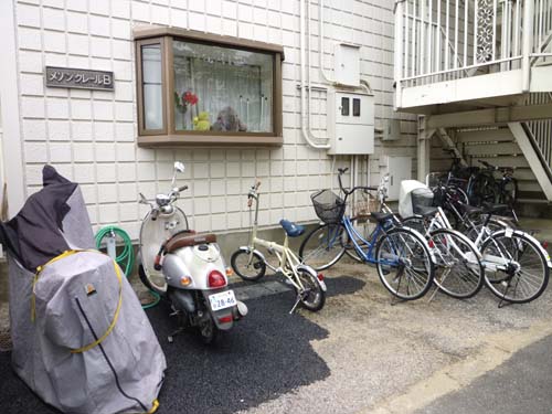 Other common areas. You can put even bike