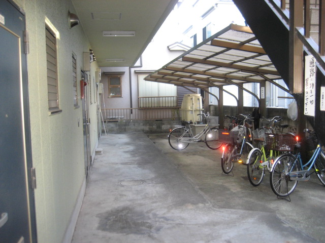 Other common areas. Bicycle parking space