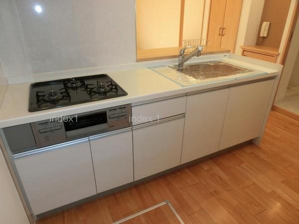 Kitchen. Hakadori dishes is a 3-burner stove