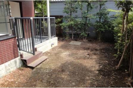 Garden. 43 square meters of private garden