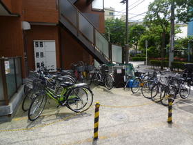 Other common areas. There bicycle parking lot!