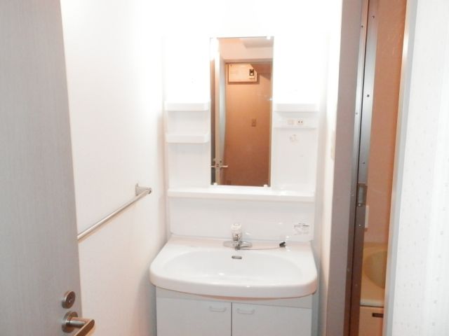 Washroom. Wash basin