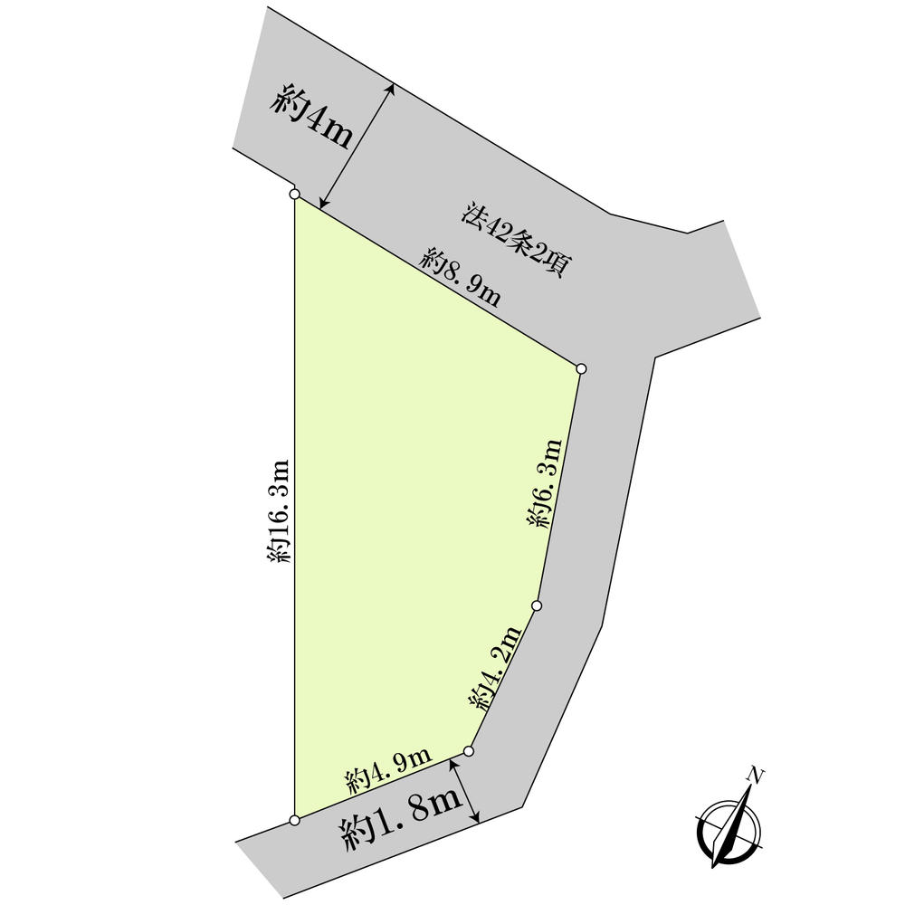 Compartment figure. 38,800,000 yen, 4LDK, Land area 86.33 sq m , Building area 118.95 sq m
